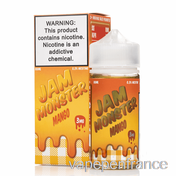 Mangue - Confiture Monstre Liquide - 100 Ml 6 Mg Stylo Vape